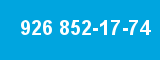 926 852-17-74